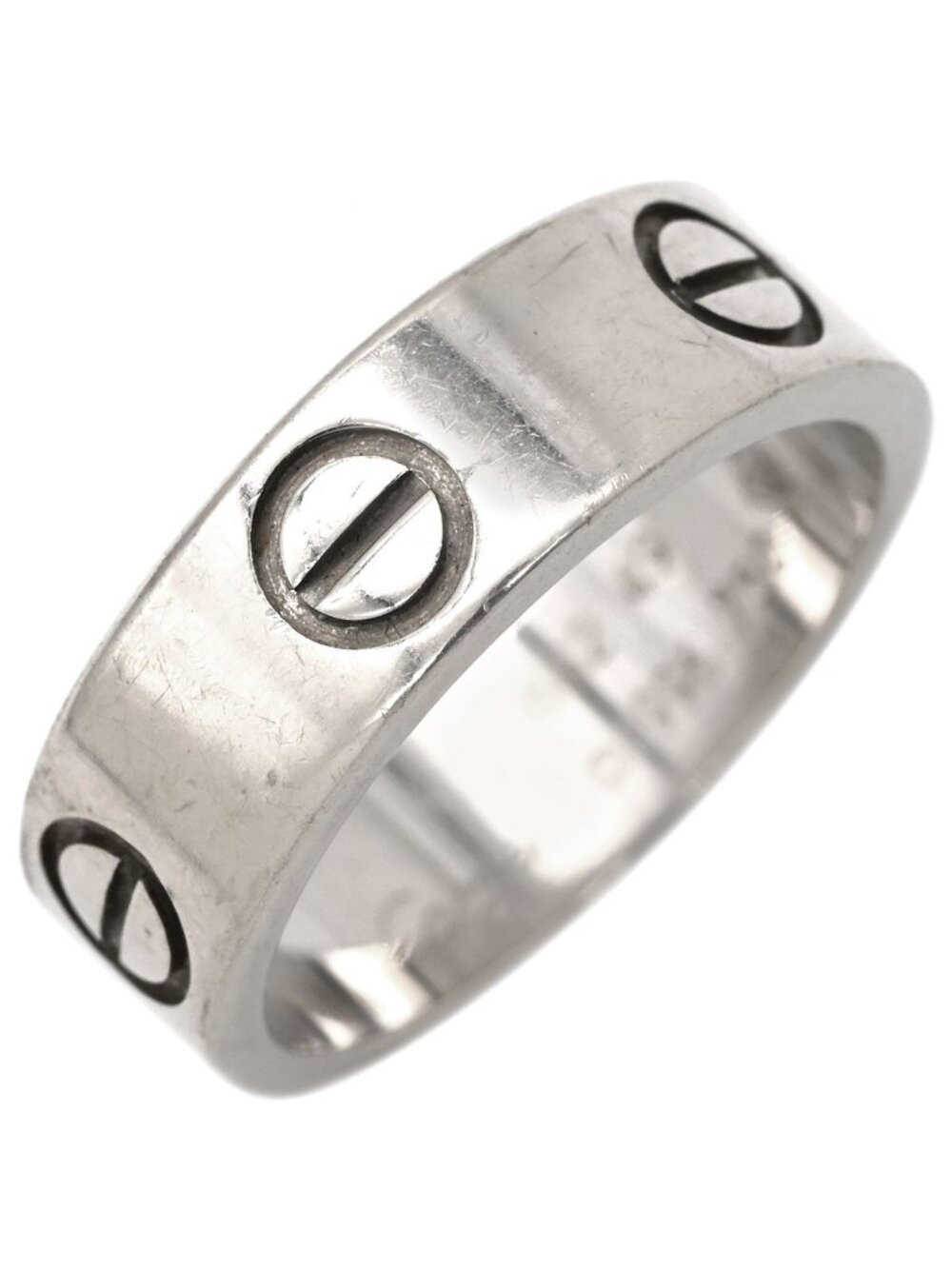 Cartier Ring Love White Gold 49 WG Classic Model